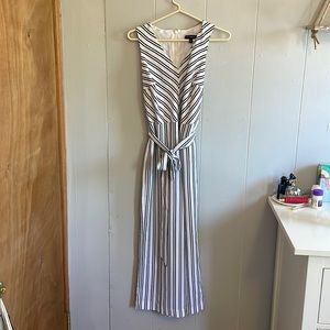Banana Republic Striped Jumpsuit